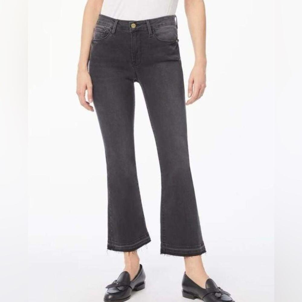 Frame Le Crop Mini Boot Released Hem Jeans in Mardel Wash - Size 27